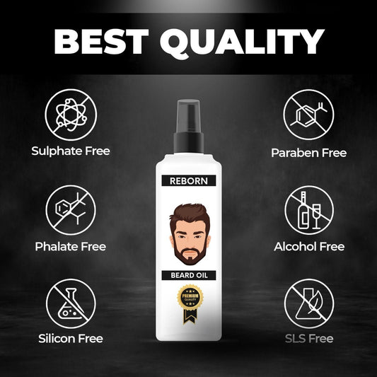 Reborn Beard Oil 100ml - Nourish and Revitalize Your Beard