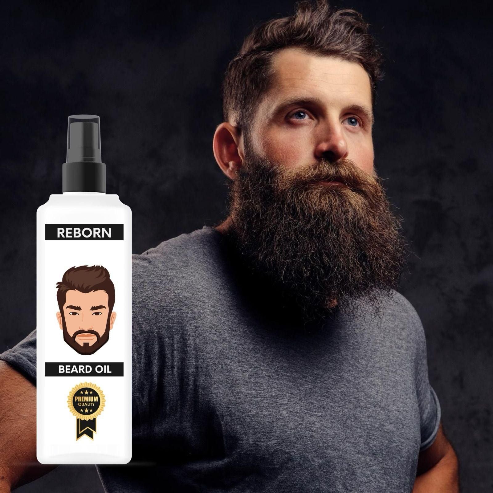 Reborn Beard Oil 100ml - Nourish and Revitalize Your Beard